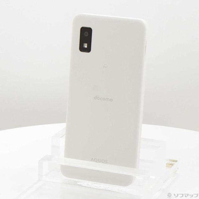 (中古)SHARP AQUOS wish3 64GB ホワイト SH-53D docomo SIMフリー(349-ud)