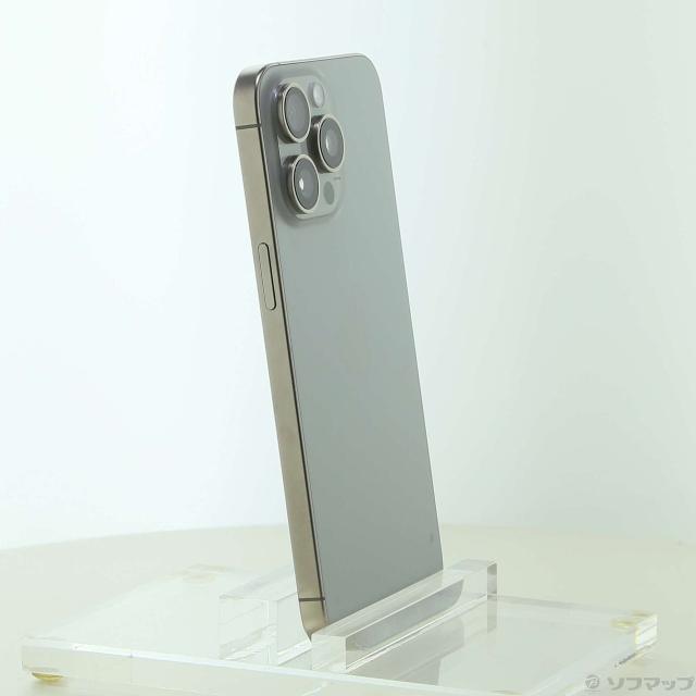 (中古)Apple iPhone15 Pro Max 256GB ナチュラルチタニウム MU6R3J/A SIMフリー(262-ud)