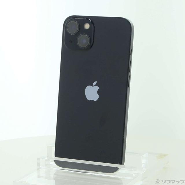 (中古)Apple iPhone13 128GB ミッドナイト MLNC3J/A SIMフリー(258-ud)