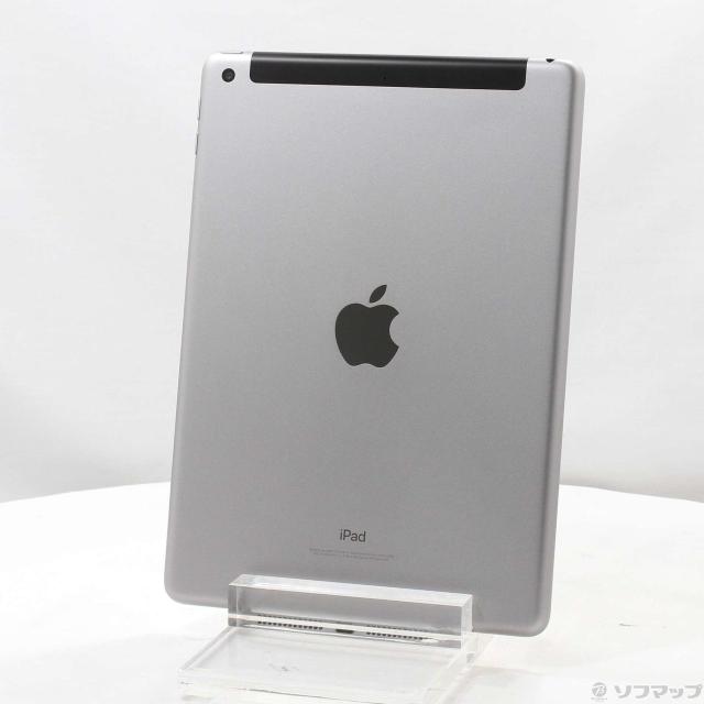(中古)Apple iPad 第6世代 128GB スペースグレイ MR722J/A SIMフリー(352-ud)