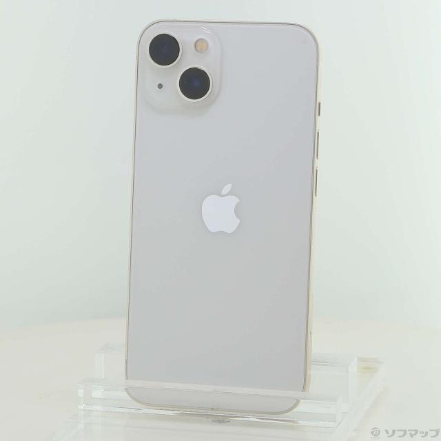 (中古)Apple iPhone13 128GB スターライト MLND3J/A SIMフリー(258-ud)