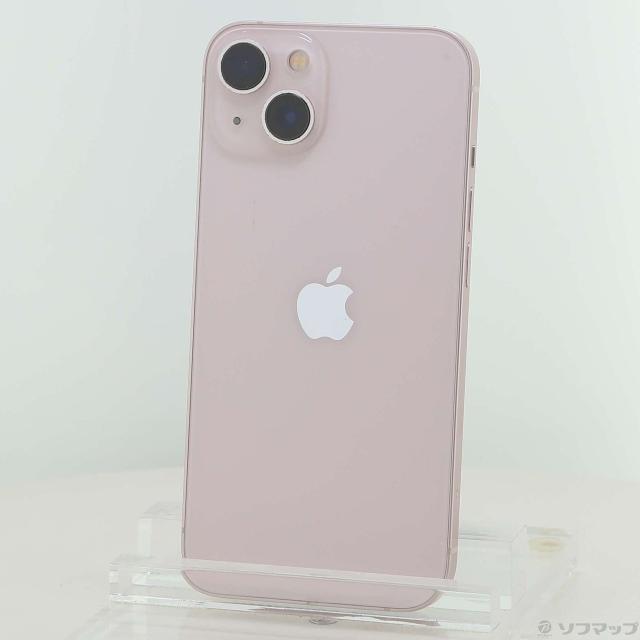 (中古)Apple iPhone13 128GB ピンク MLNE3J/A SIMフリー(262-ud)