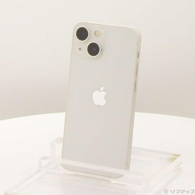 (中古)Apple iPhone13 mini 128GB スターライト MLJE3J/A SIMフリー(377-ud)