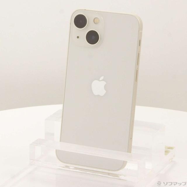 中古)Apple iPhone13 mini 128GB スターライト MLJE3J/A SIMフリー(198 
