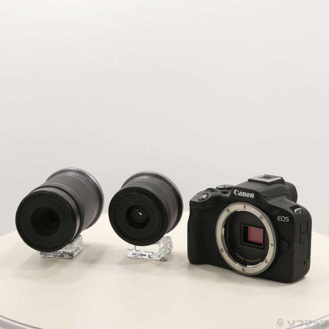 中古)Canon EOS R50 ダブルズームキット ブラック(276-ud) 【公式通販】