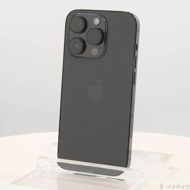 (中古)Apple iPhone14 Pro 256GB スペースブラック NQ0Q3J/A SIMフリー(262-ud)