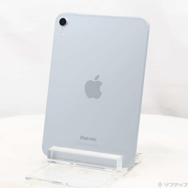 (中古)Apple iPad mini(A17 Pro) 128GB ブルー MXPP3J/A SIMフリー(348-ud)