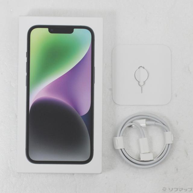 (中古)Apple iPhone14 128GB ミッドナイト MPUD3J/A SIMフリー(262-ud)_4