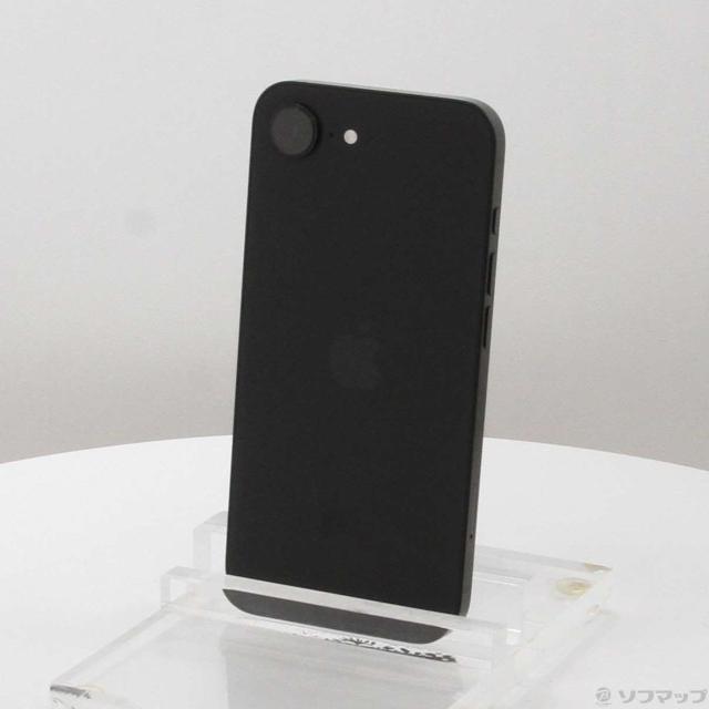 (中古)Apple iPhone16e 128GB ブラック MD1Q4J/A SIMフリー(377-ud)