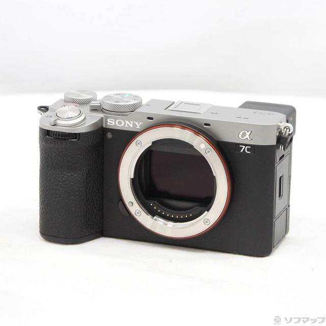 (中古)SONY α7C II ボディ シルバー ILCE-7CM2(352-ud)