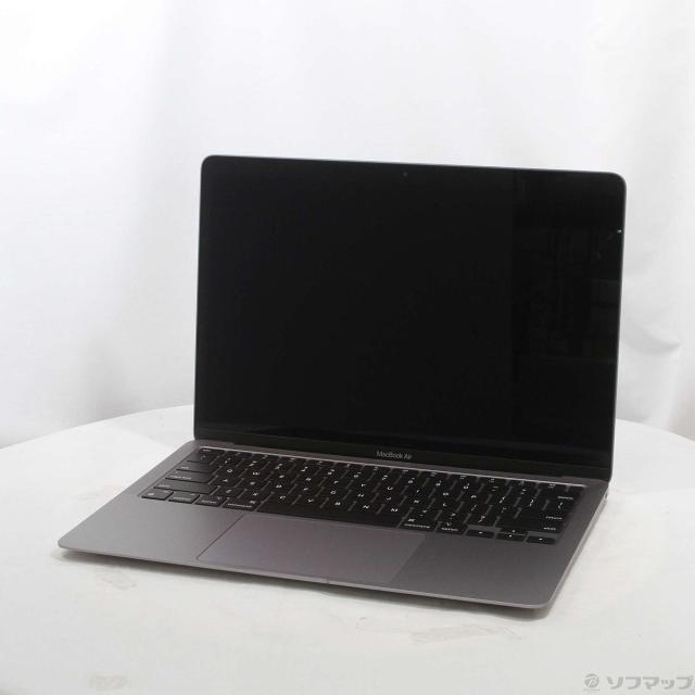 (中古)Apple MacBook Air 13.3-inch Late-2020 MGN63J/A Apple M1 8コアCPU_7コアGPU 8GB SSD256GB スペースグレイ (26.3 Tahoe)(352-ud)