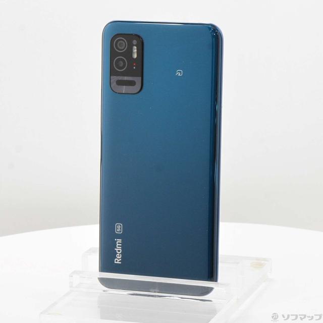 (中古)Xiaomi Redmi Note 10T 64GB レイクブルー REDMINOTE10T/LB SIMフリー(349-ud)
