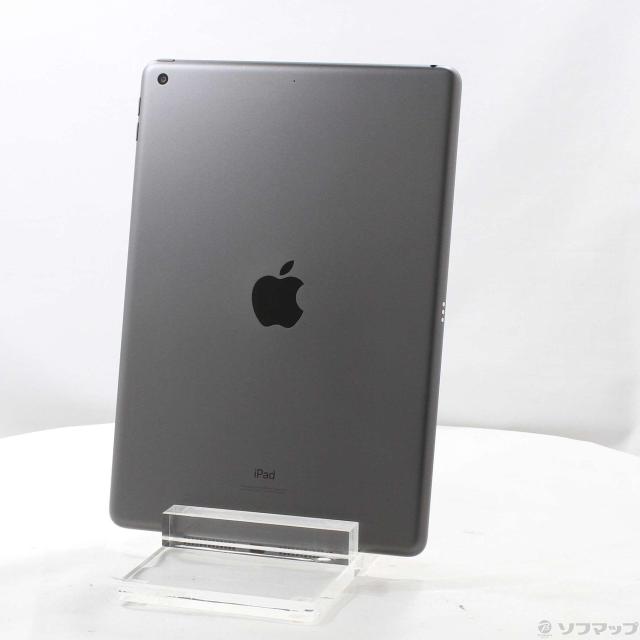 (中古)Apple iPad 第8世代 32GB スペースグレイ MYL92J/A Wi-Fi(344-ud)
