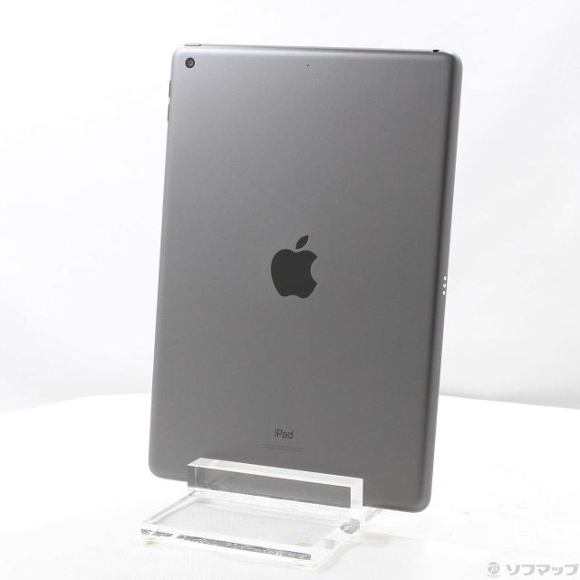 (中古)Apple iPad 第8世代 32GB スペースグレイ MYL92J/A Wi-Fi(349-ud)