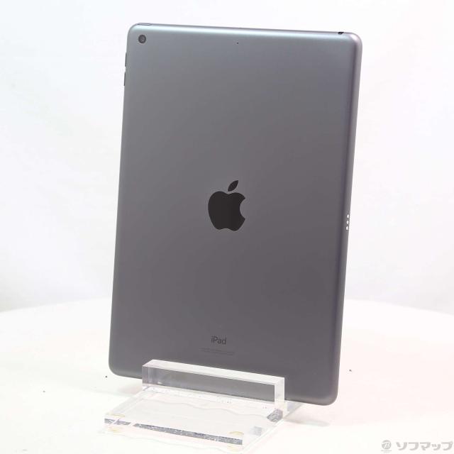 (中古)Apple iPad 第8世代 32GB スペースグレイ MYL92J/A Wi-Fi(348-ud)