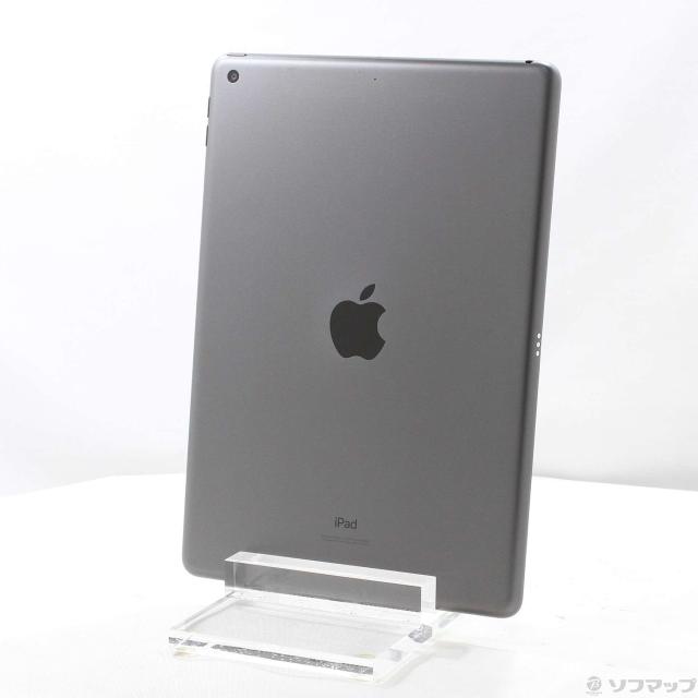(中古)Apple iPad 第8世代 32GB スペースグレイ MYL92J/A Wi-Fi(371-ud)