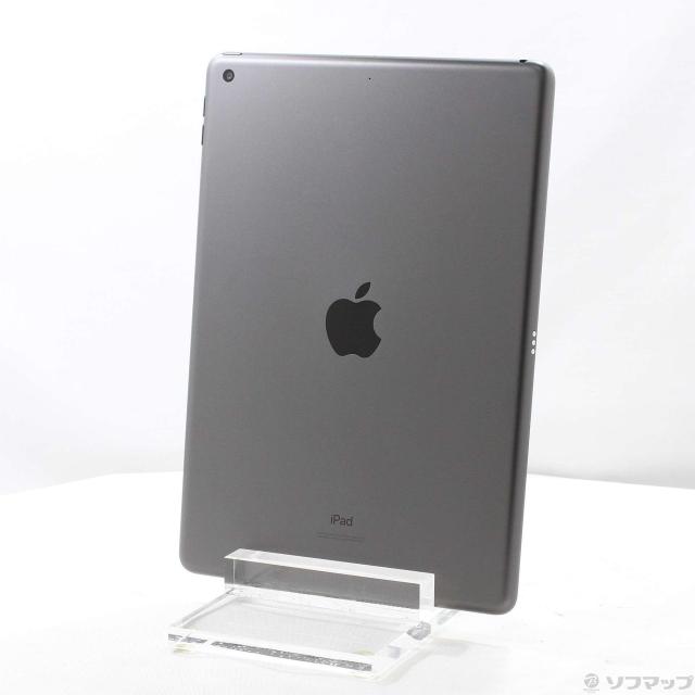 (中古)Apple iPad 第8世代 32GB スペースグレイ MYL92J/A Wi-Fi(349-ud)