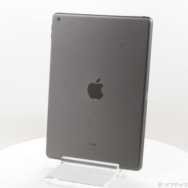 (中古)Apple iPad 第8世代 32GB スペースグレイ MYL92J/A Wi-Fi(344-ud)