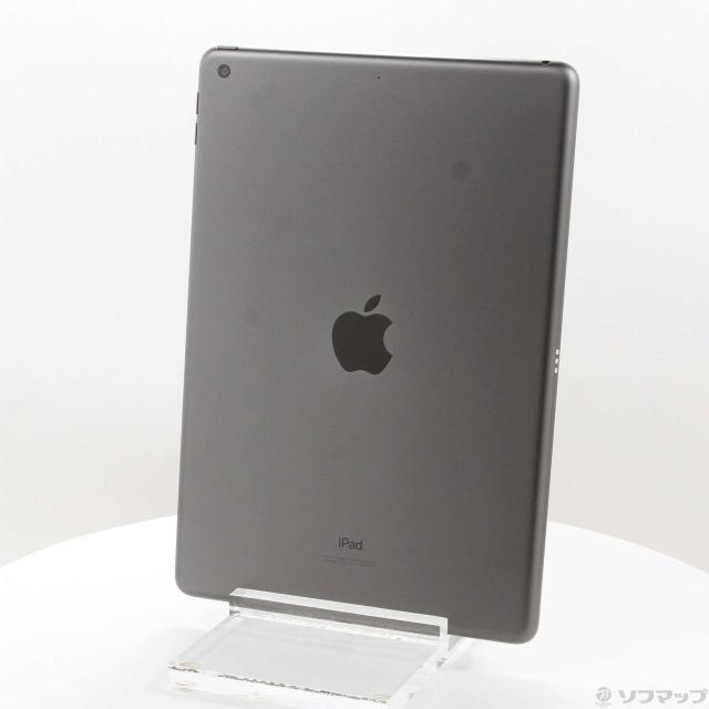 (中古)Apple iPad 第8世代 32GB スペースグレイ MYL92J/A Wi-Fi(344-ud)