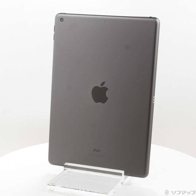 中古)Apple iPad 第8世代 32GB スペースグレイ MYL92J/A Wi-Fi(258-ud)