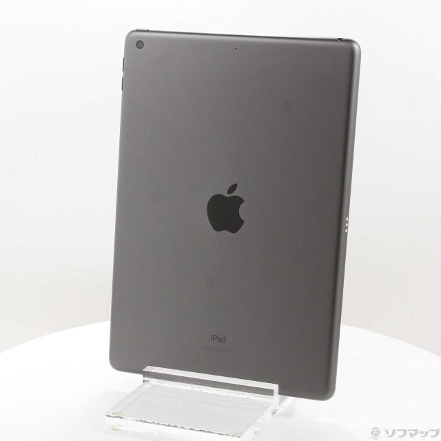 (中古)Apple iPad 第8世代 32GB スペースグレイ MYL92J/A Wi-Fi(344-ud)