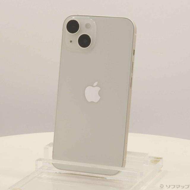 (中古)Apple iPhone14 128GB スターライト MPUQ3J/A SIMフリー(198-ud)