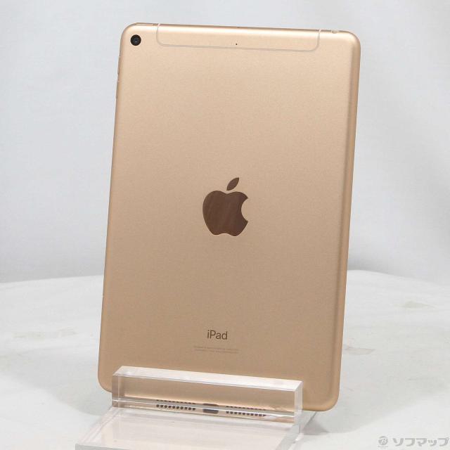 (中古)Apple iPad mini 第5世代 256GB ゴールド MUXE2J/A auロック解除SIMフリー(198-ud)