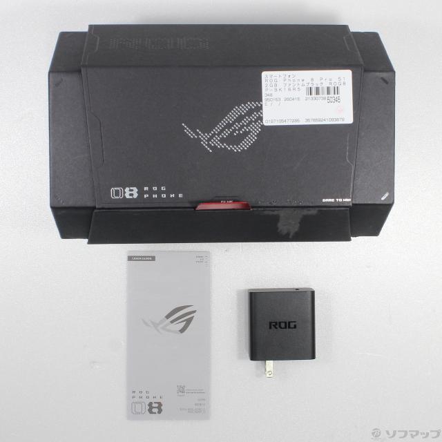 (中古)ASUS ROG Phone 8 Pro 512GB ファントムブラック ROG8P-BK16R512 SIMフリー(262-ud)_4