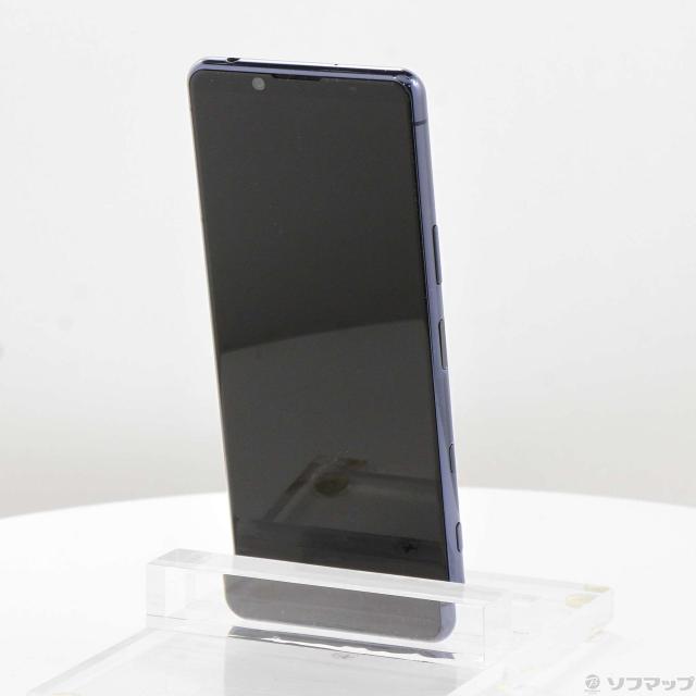 (中古)SONY Xperia 5 II 128GB ブルー A002SO SoftBank(368-ud)_2