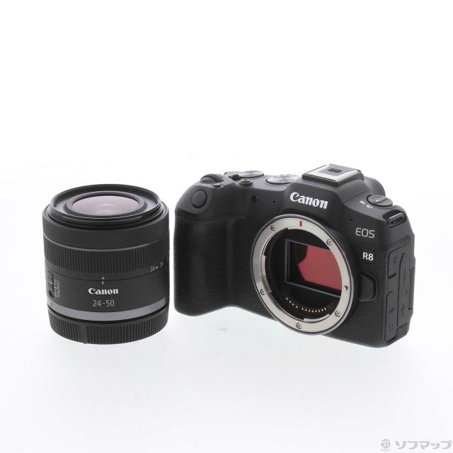 (中古)Canon EOS R8 RF24-50 IS STM レンズキット(262-ud)