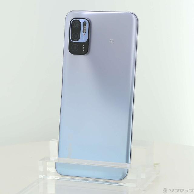 (中古)Xiaomi Redmi Note 10 JE 64GB クロームシルバー XIG02 au SIMフリー(198-ud)