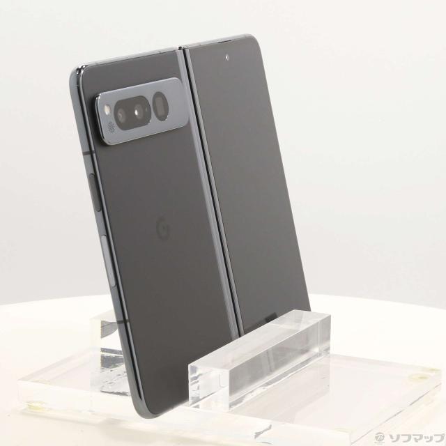 中古)GOOGLE Google Pixel Fold 256GB オブシディアン G0B96 SIMフリー
