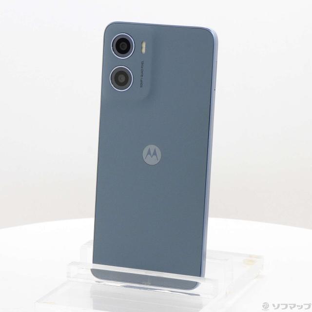 (中古)Motorola moto g05 128GB ミスティブルー PB6N0003JP SIMフリー(269-ud)