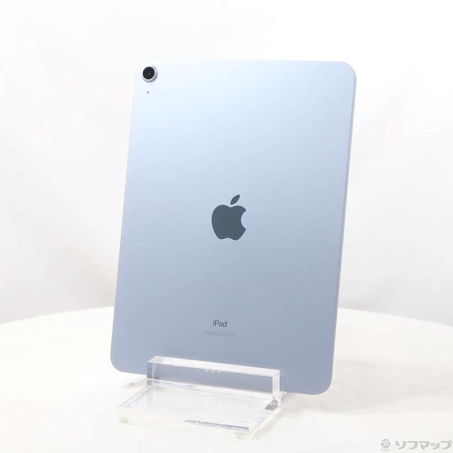 中古)Apple iPad Air 第4世代 64GB スカイブルー MYFQ2J/A Wi-Fi(348 