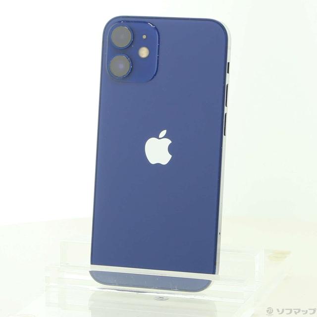 (中古)Apple iPhone12 mini 128GB ブルー MGDP3J/A SIMフリー(297-ud)