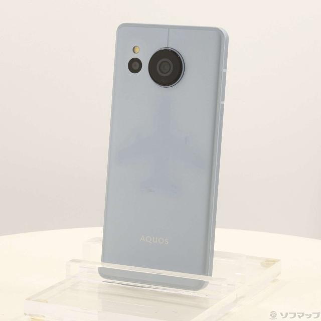 中古)SHARP AQUOS sense7 128GB ブルー SH-M24-A SIMフリー(276-ud 