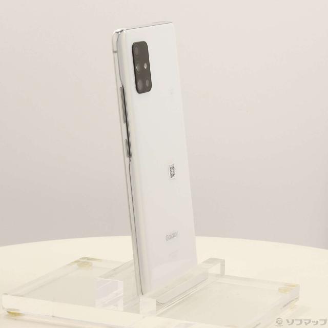 (中古)SAMSUNG Galaxy A51 5G 128GB プリズムブリックスホワイト SCG07 auロック解除SIMフリー(349-ud)_3