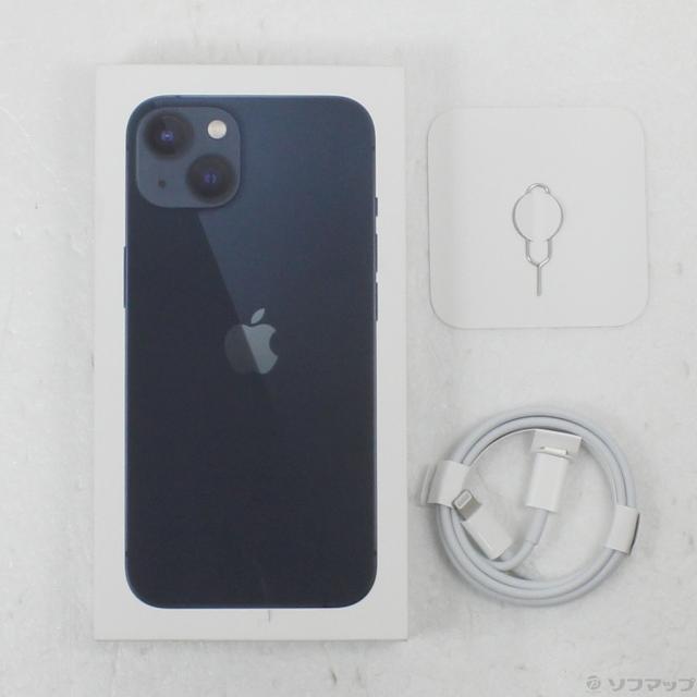 (中古)Apple iPhone13 128GB ミッドナイト MLNC3J/A SIMフリー(377-ud)_4