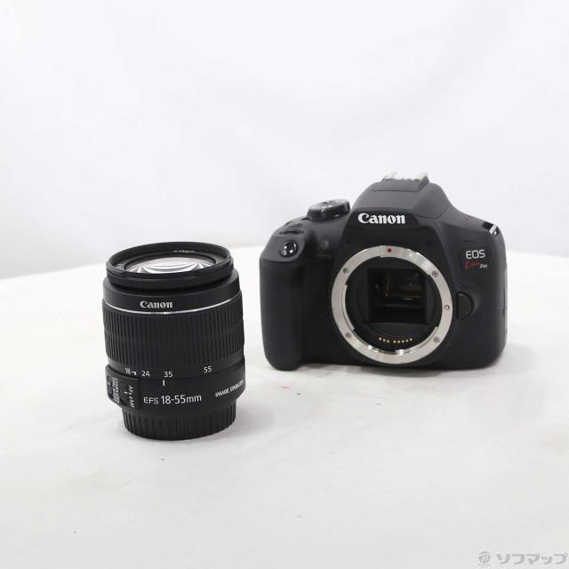 (中古)Canon EOS Kiss X90 EF-S18-55 IS II 水晶体一揃いの道具(258-ud)