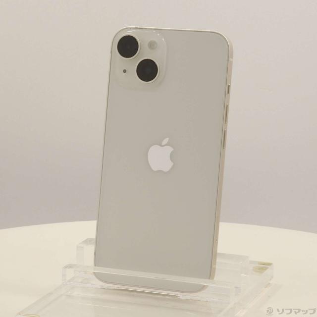 (中古)Apple iPhone14 128GB スターライト MPUQ3J/A SIMフリー(198-ud)