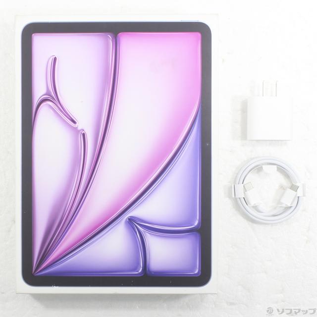 中古)Apple iPad Air 11インチ(M3) 128GB パープル 3N681J/A SIMフリー