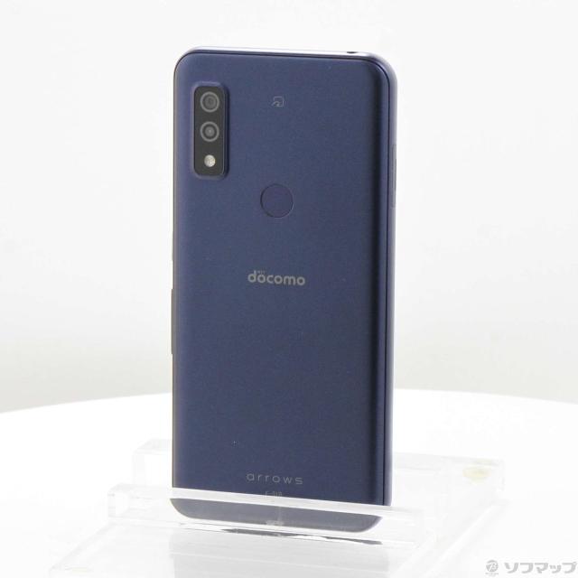 (中古)FUJITSU arrows We 64GB ネイビー F-51B docomo SIMフリー(258-ud)