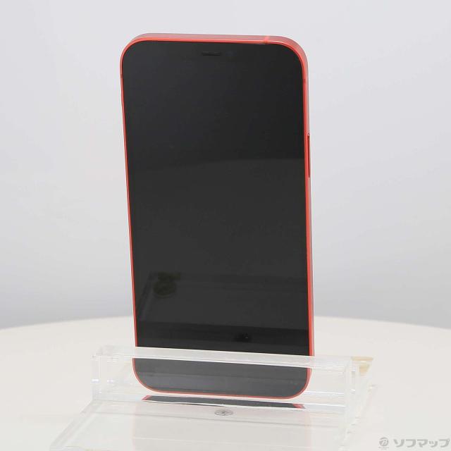 (中古)Apple iPhone12 128GB プロダクトレッド MGHW3J/A SIMフリー(348-ud)_2