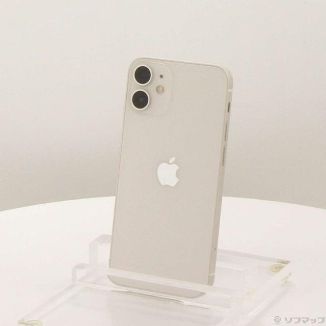 (中古)Apple iPhone12 mini 256GB ホワイト MGDT3J/A SIMフリー(196-ud)