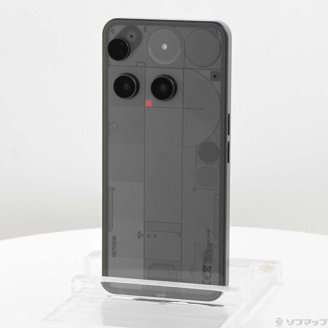 (中古)Nothing Nothing Phone (3) 256GB ブラック NP3256 SIMフリー(276-ud)