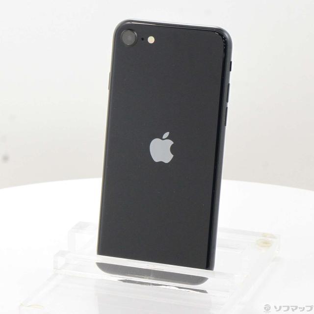 (中古)Apple iPhone SE 第3世代 64GB ミッドナイト MMYC3J/A SIMフリー(377-ud)