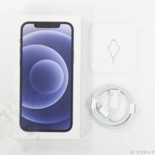 (中古)Apple iPhone12 128GB ブラック MGHU3J/A SIMフリー(251-ud)_4