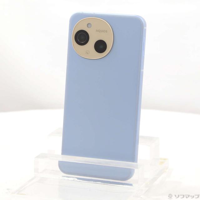 (中古)SHARP AQUOS sense9 128GB ブルー SH-M29 楽天 SIMフリー(348-ud)