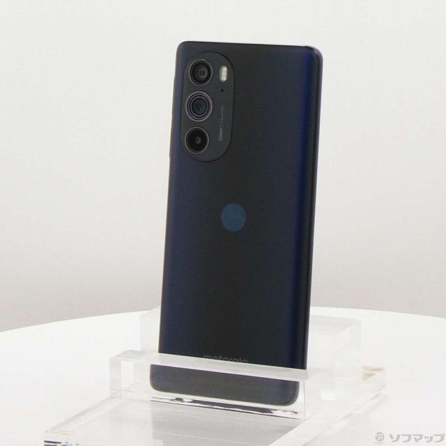 (中古)Motorola motorola edge 30 pro 256GB 全ての存在青味 PASS0022JP SIM無償性(262-ud)