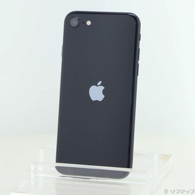 中古)Apple iPhone SE 第3世代 64GB ミッドナイト MMYC3J/A SIMフリー